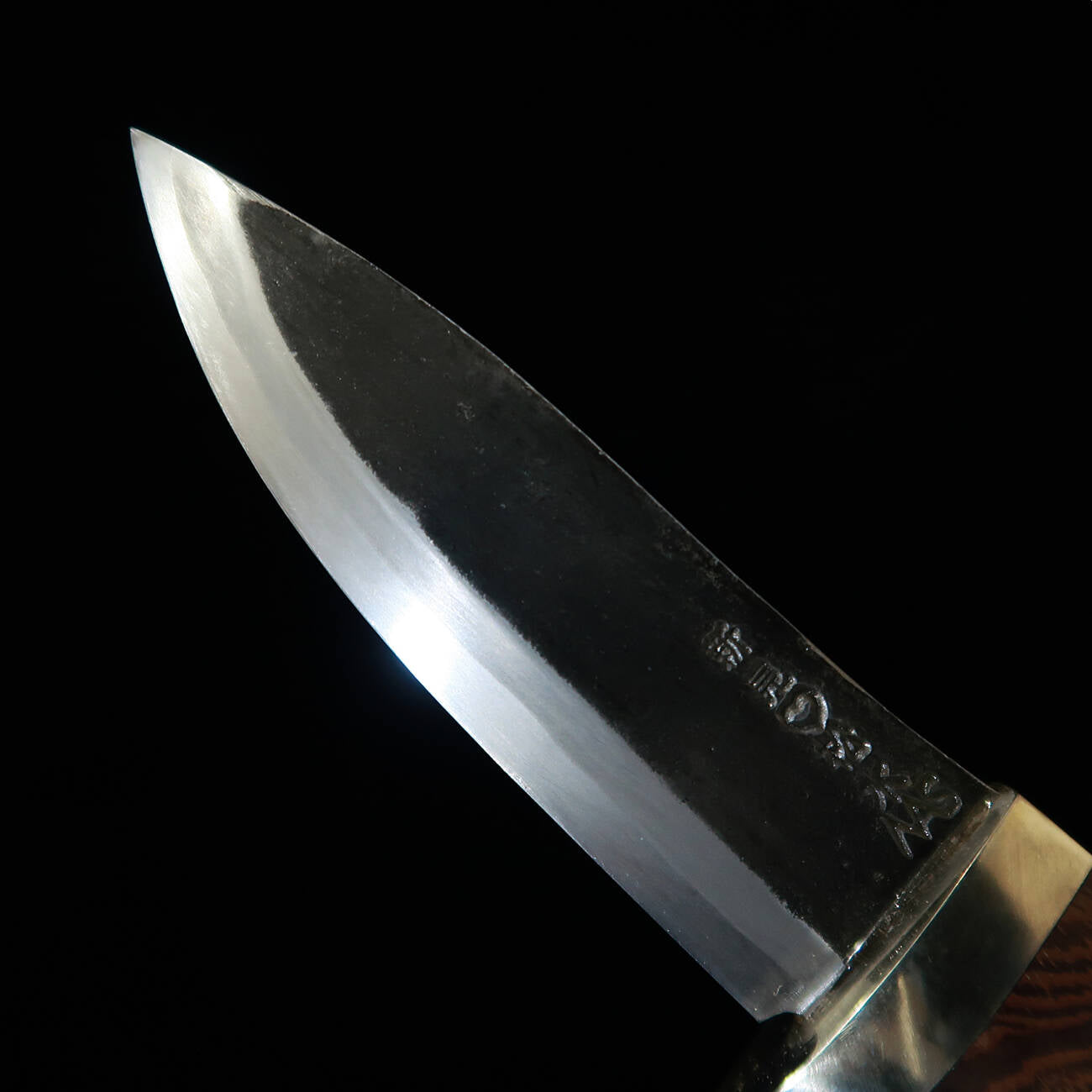 武田刃物TAKEDA　備中手打ち鍛冶 守屋正作 シースナイフ ムラサキタガヤサン