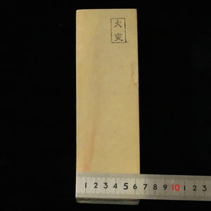Pedra de amolar natural Ōtsuki, tipo “san”, larga, 67×210×37 mm