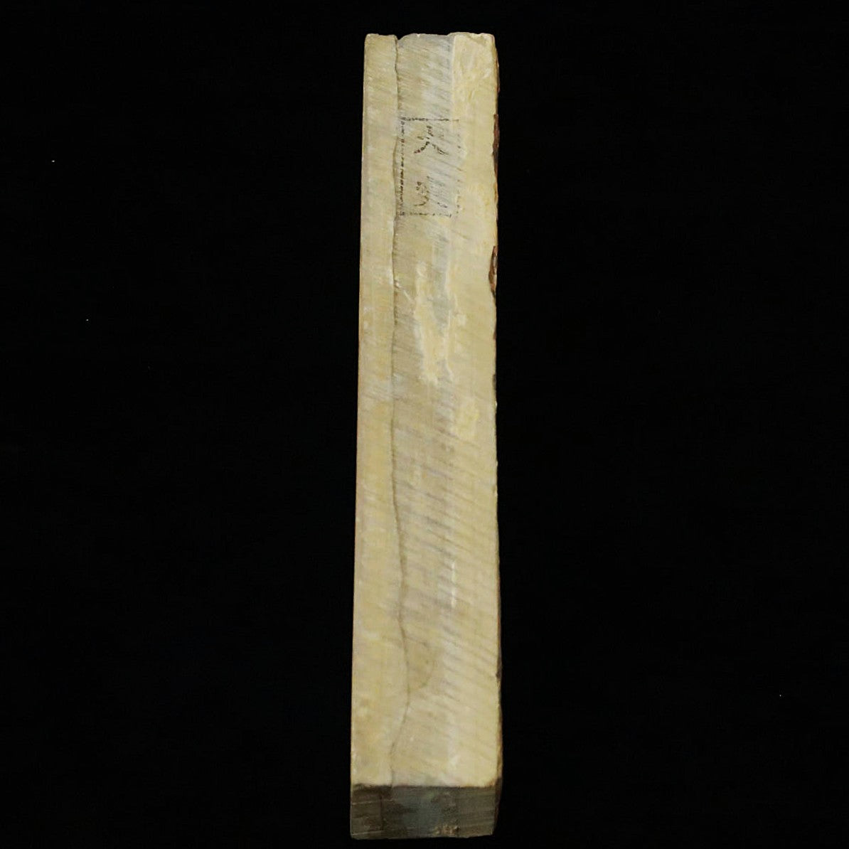 Pedra de amolar natural Ōtsuki, tipo “san”, larga, 67×210×37 mm