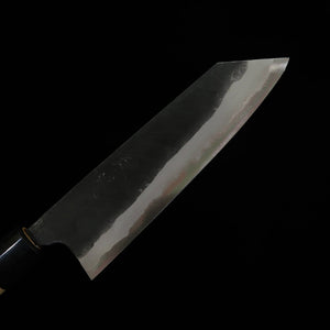 Miura MIURA by Shindo Bunka Aogami No.2, finition noire, manche en magnolia/buffle forme marron (165 mm)