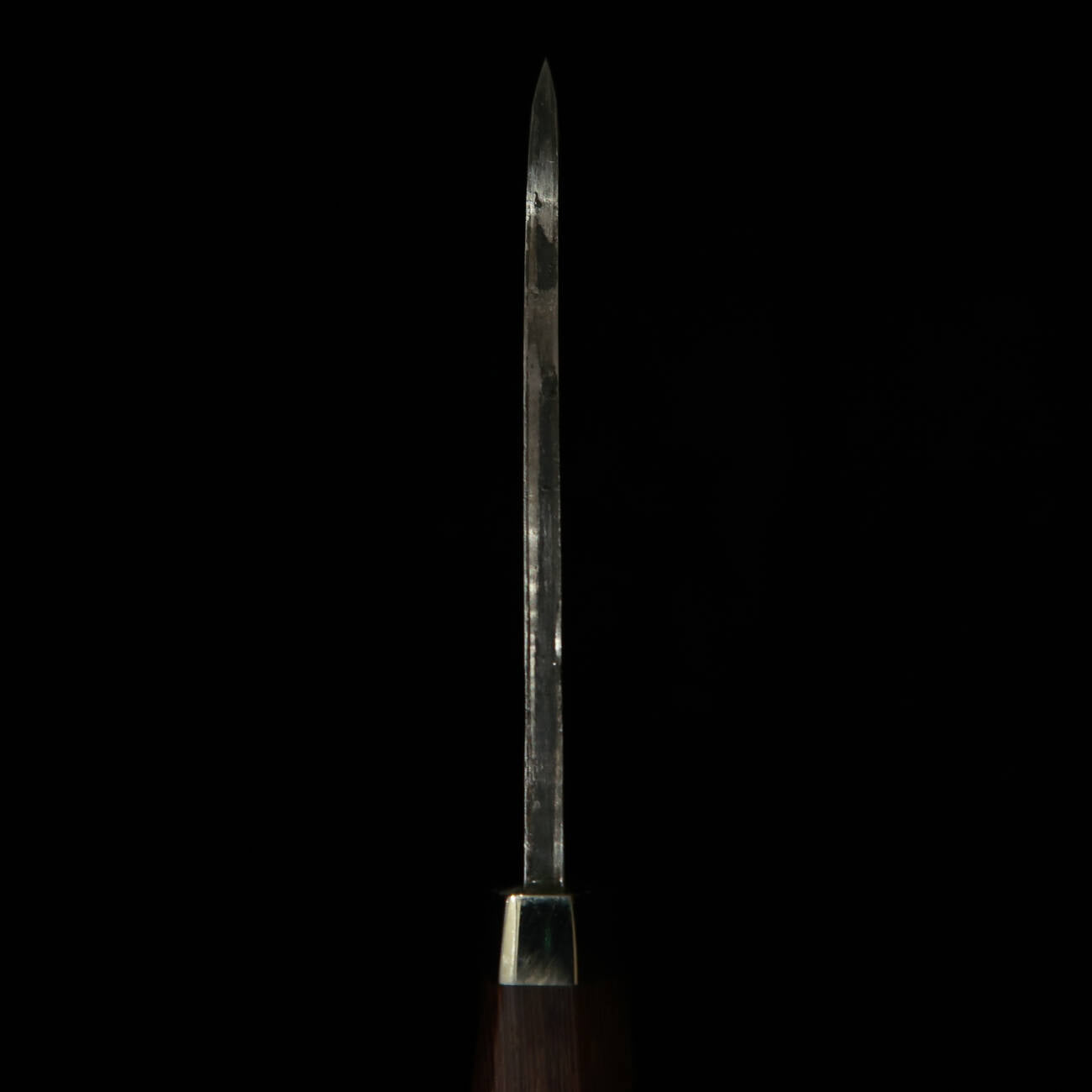 武田刃物TAKEDA　備中手打ち鍛冶 守屋正作 シースナイフ ムラサキタガヤサン