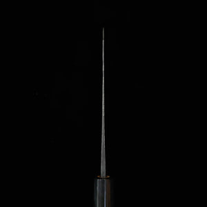 Miura MIURA by Shindo Bunka Aogami No.2, finition noire, manche en magnolia/buffle forme marron (165 mm)