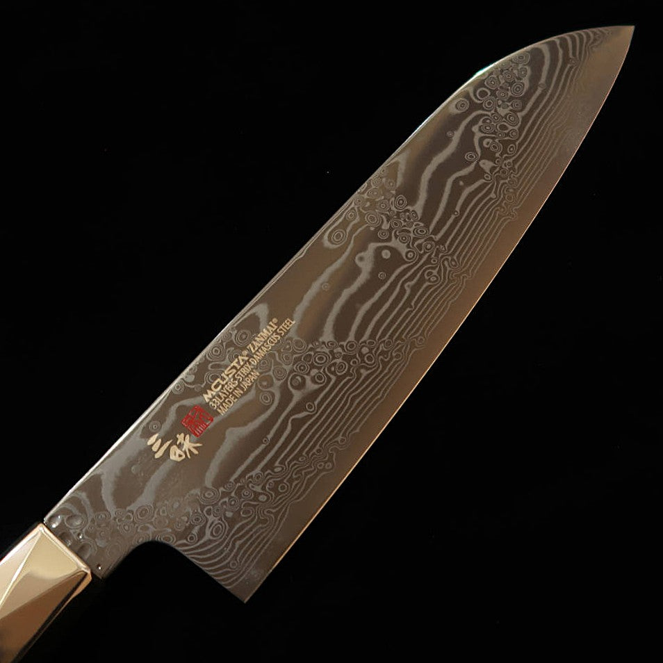 【新定番】三昧MCUSTA ZANMAI シュプリーム3 黒曜 三徳 （180mm）