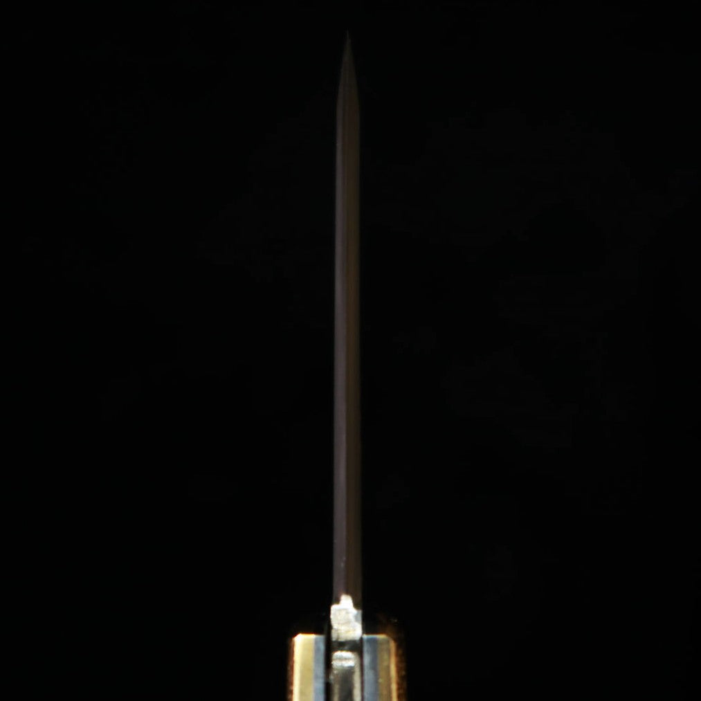 TAKEDA Cutlerie – Forgeron artisanal de Bitchū, œuvre de Fumio Inagaki – Couteau pliant à verrouillage liner, Mammouth