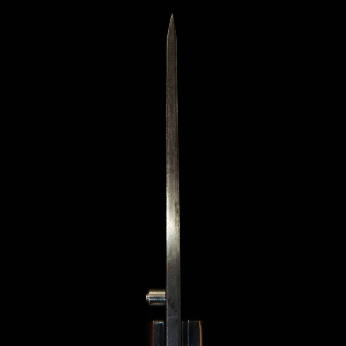 Takeda Hamono - Cutelaria Bitchu artesanal, obra de Fumio Inagaki, faca dobrável liner lock Resina B