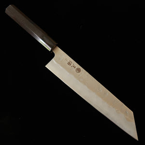 Miura Kiritsuke Ginsan Nashiji Ebony Octagonal Handle (210mm)