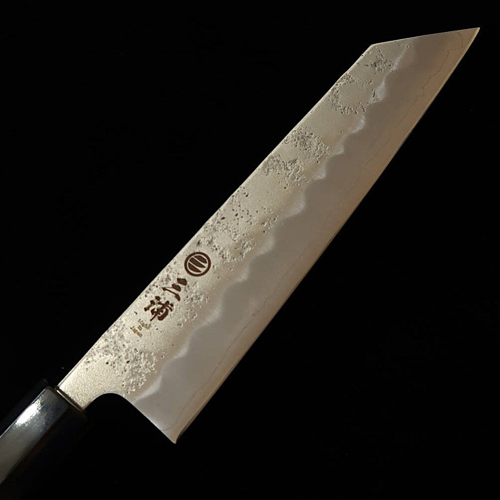 Miura Kiritsuke Ginsan Nashiji Ebony Octagonal Handle (210mm)