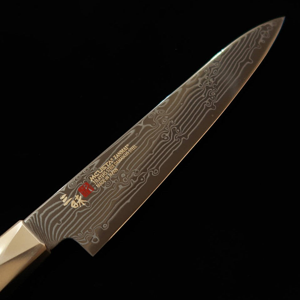 【新定番】三昧MCUSTA ZANMAI シュプリーム3 琥珀 ペティ（150mm）