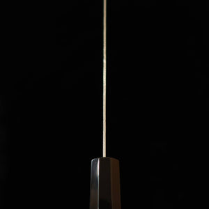Miura Kiritsuke Ginsan Nashiji Ebony Octagonal Handle (210mm)