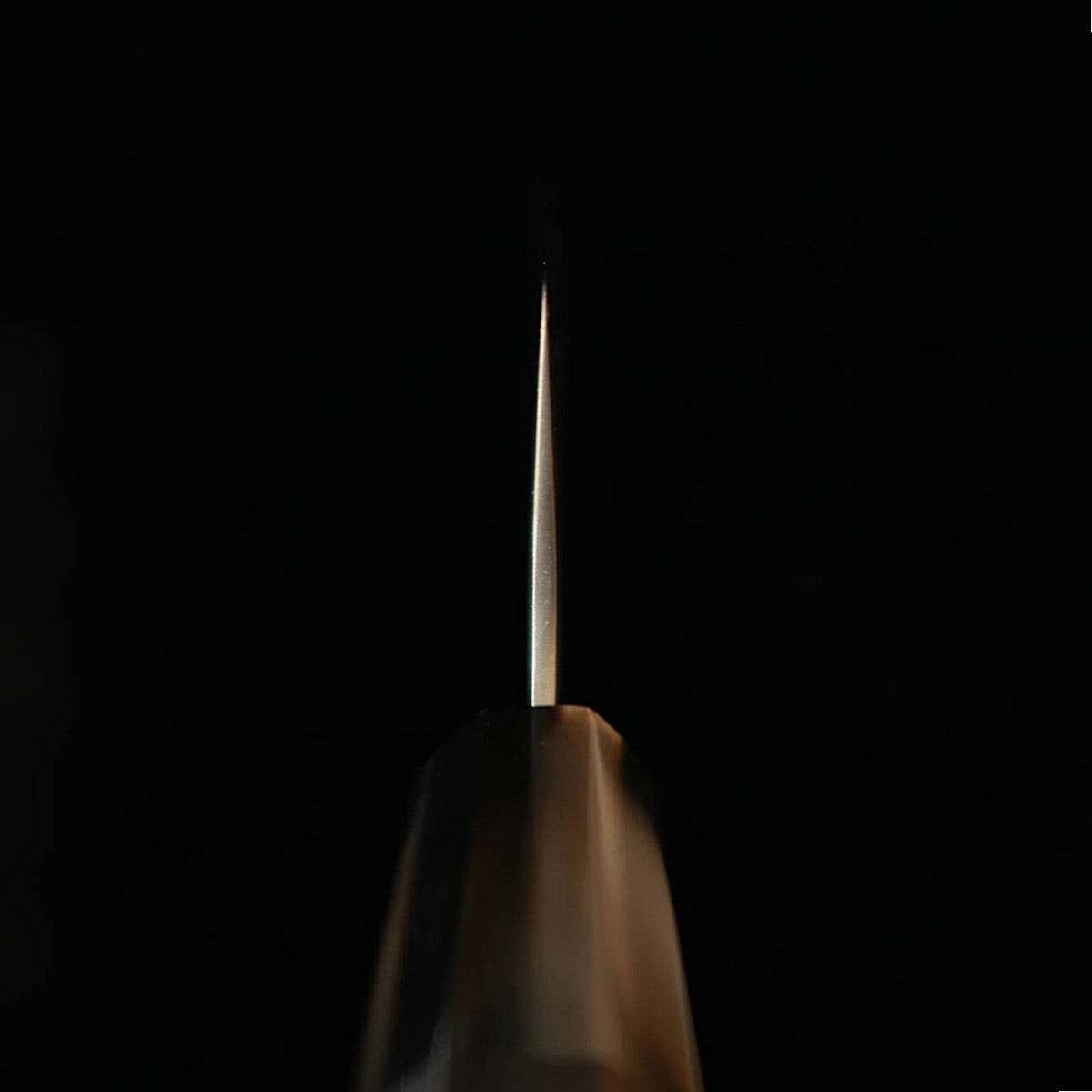 Miura Kiritsuke Ginsan Nashiji Ebony Octagonal Handle (210mm)