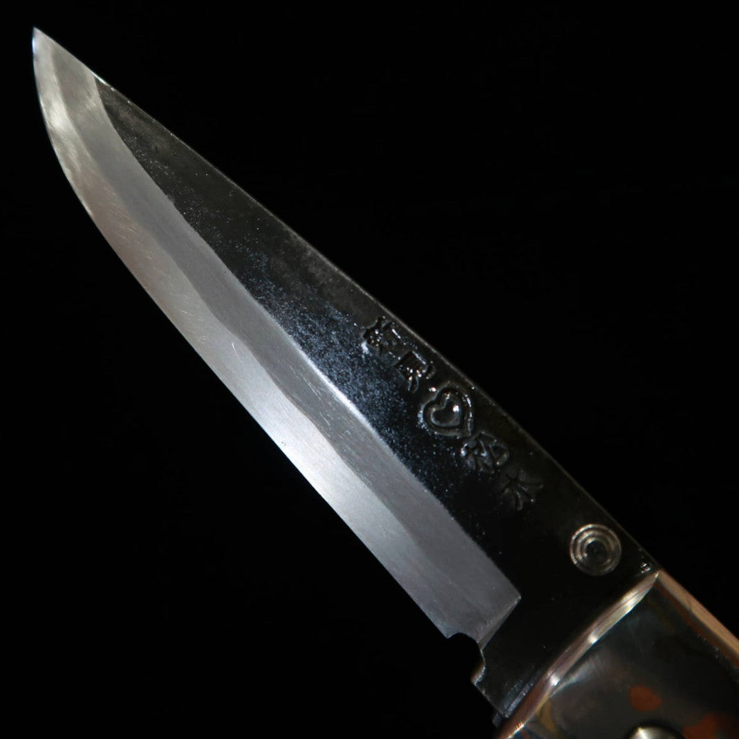 TAKEDA Bitchu forge artisanale par Fumio Inagaki Couteau pliant liner lock Résine A