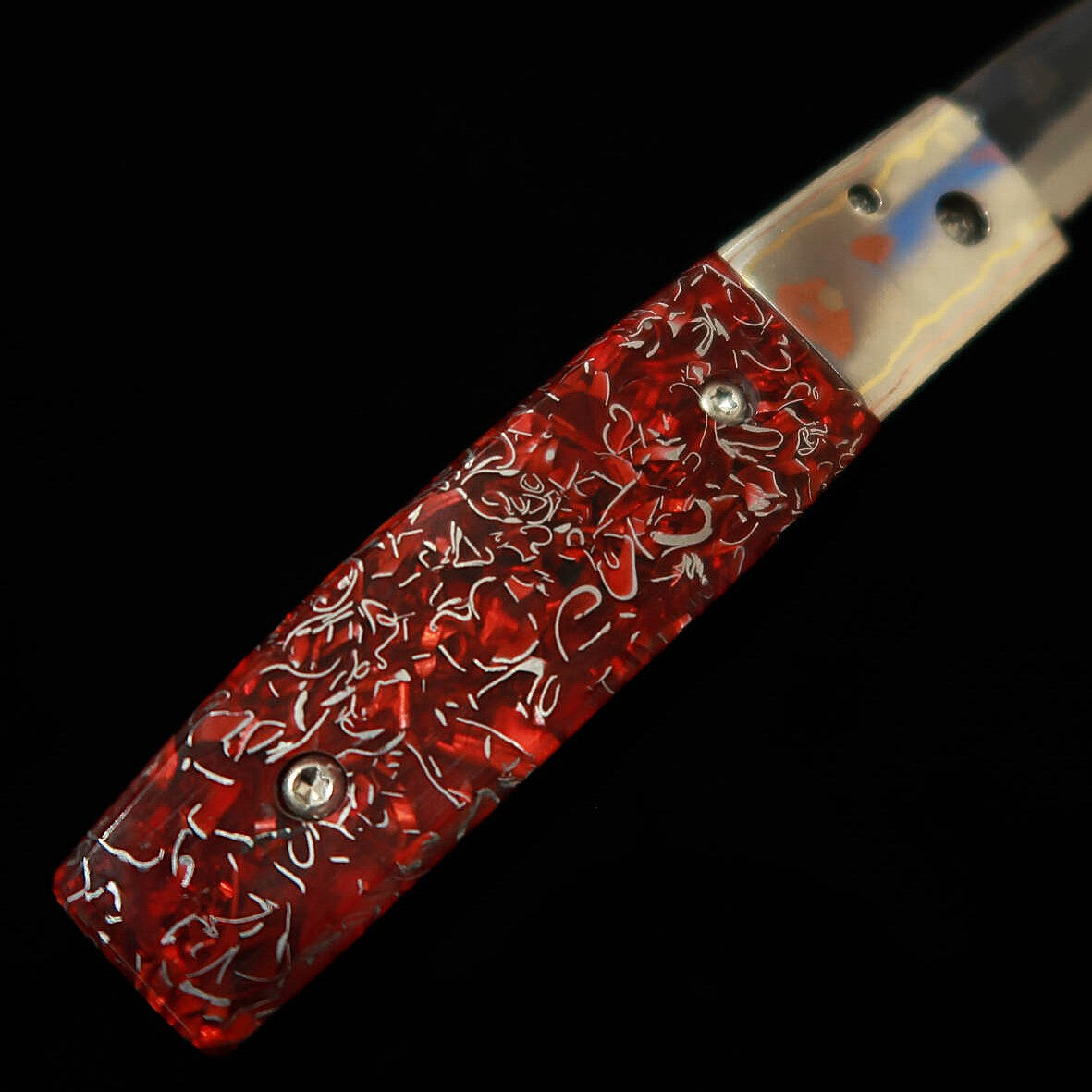 TAKEDA Bitchu forge artisanale par Fumio Inagaki Couteau pliant liner lock Résine A