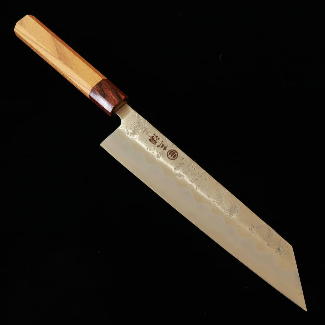 三浦MIURA 切付 銀紙三号 梨地 欅八角柄（210mm）