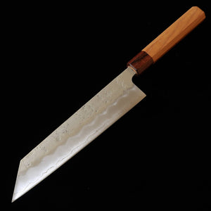 三浦MIURA 切付 銀紙三号 梨地 欅八角柄（210mm）