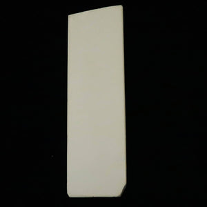 Pedra de amolar natural Mikawa Shiro-Nagura, nagura média grande, 64×212×54 mm