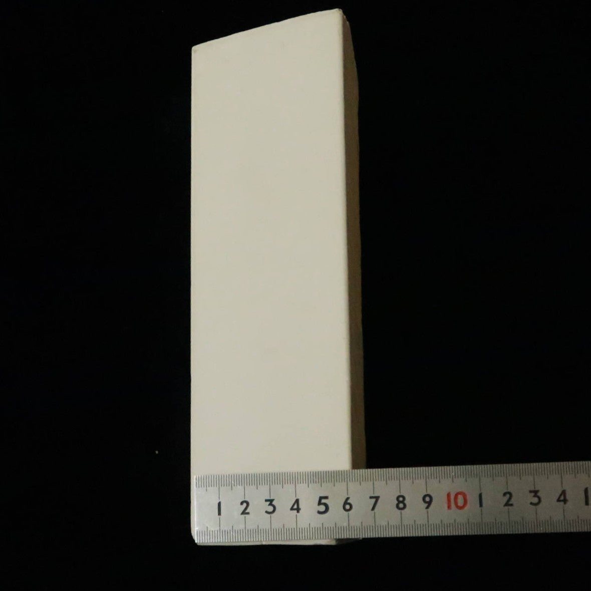 Pedra de amolar natural Mikawa Shiro-Nagura, nagura média grande, 64×212×54 mm