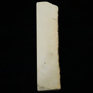 Pedra de amolar natural Mikawa Shiro-Nagura, nagura média grande, 64×212×54 mm