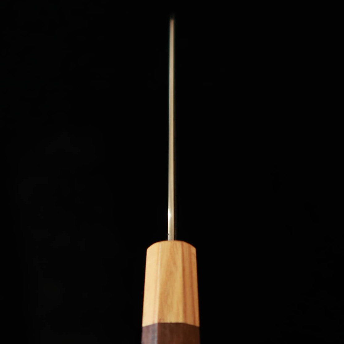 三浦MIURA 三徳 SGSTRIX ダマスカス 紫檀欅口八角柄（165mm）