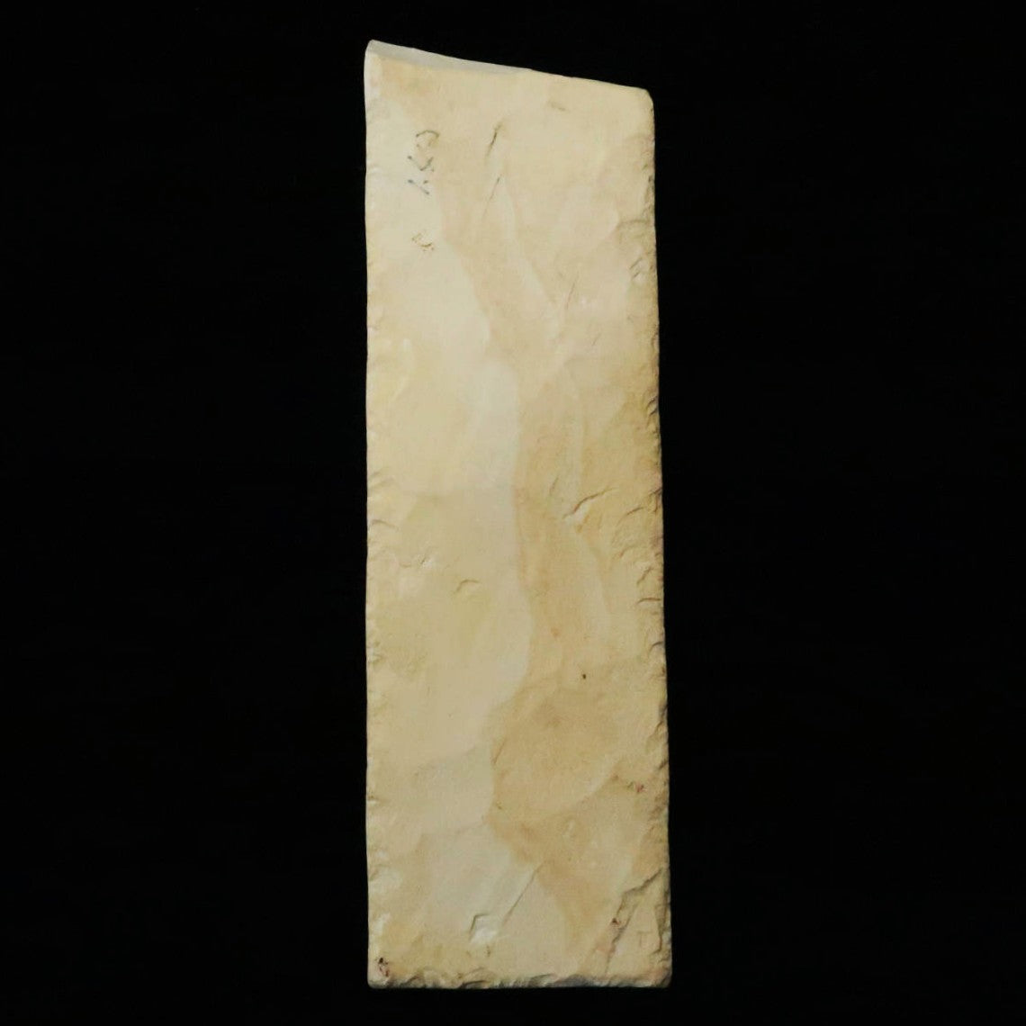 Pedra de amolar natural Mikawa Shiro-Nagura, nagura média grande, 64×212×54 mm
