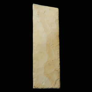 Pedra de amolar natural Mikawa Shiro-Nagura, nagura média grande, 64×212×54 mm
