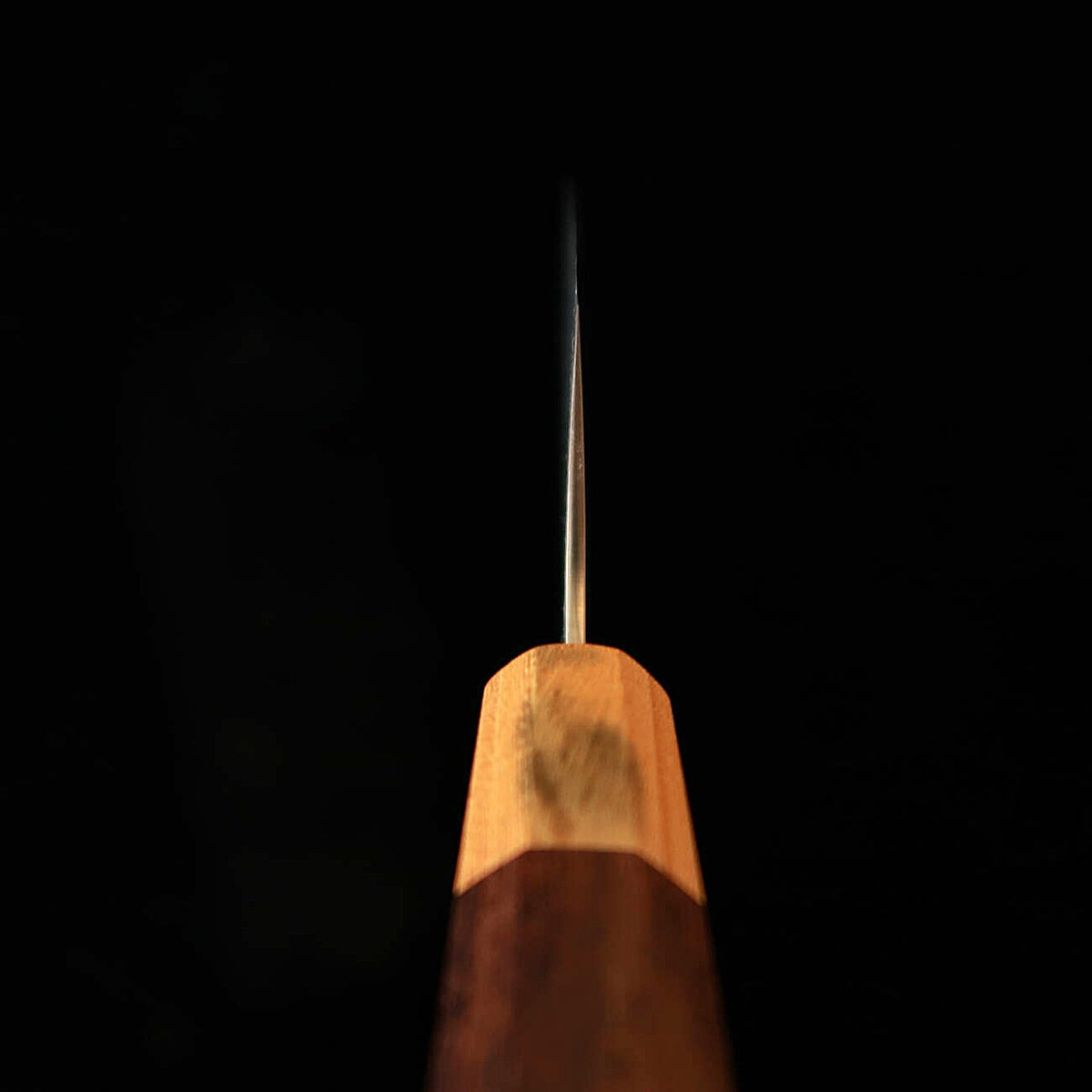 三浦MIURA 三徳 SGSTRIX ダマスカス 紫檀欅口八角柄（165mm）