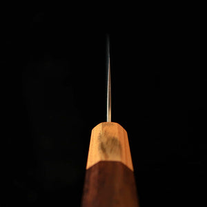 三浦MIURA 三徳 SGSTRIX ダマスカス 紫檀欅口八角柄（165mm）