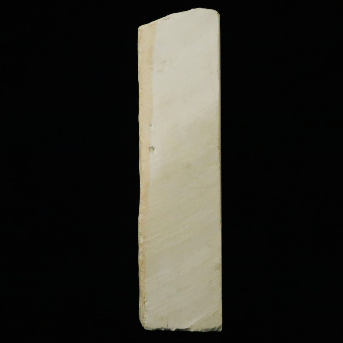 Pedra de amolar natural Mikawa Shiro-Nagura, nagura média grande, 64×212×54 mm