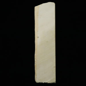 Pedra de amolar natural Mikawa Shiro-Nagura, nagura média grande, 64×212×54 mm