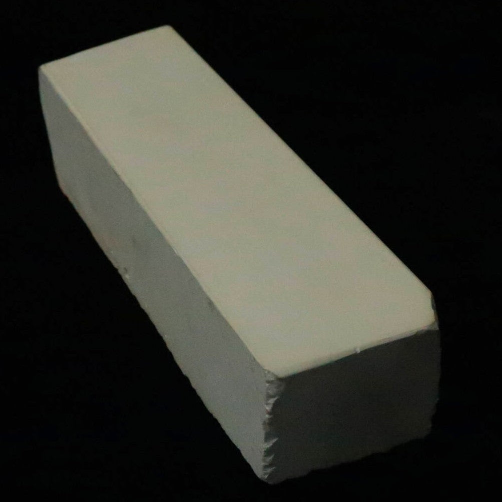 Pedra de amolar natural Mikawa Shiro-Nagura, nagura média grande, 64×212×54 mm