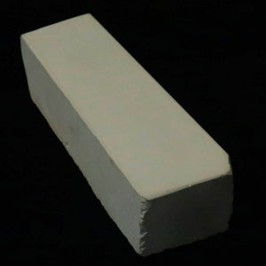 Pedra de amolar natural Mikawa Shiro-Nagura, nagura média grande, 64×212×54 mm