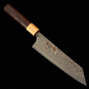 MIURA Bunka, SGSTRIX Damascus, Rosewood with Keyaki Collar Octagonal Handle (170mm)
