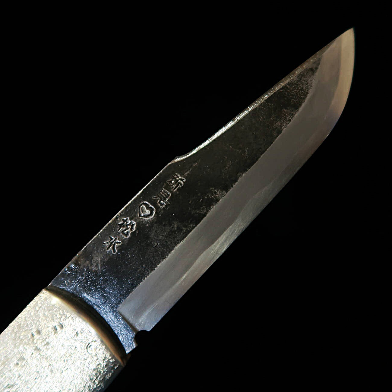 TAKEDA Cutlerie – Forgeron artisanal de Bitchū, œuvre de Fumio Inagaki – Couteau pliant à verrouillage arrière, résine/Ironwood
