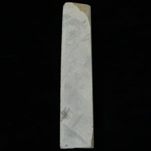 Pedra de amolar natural Nakayama Aoto, cor mizu-asagi, formato tipo “san”, 45 × 206 × 45 mm