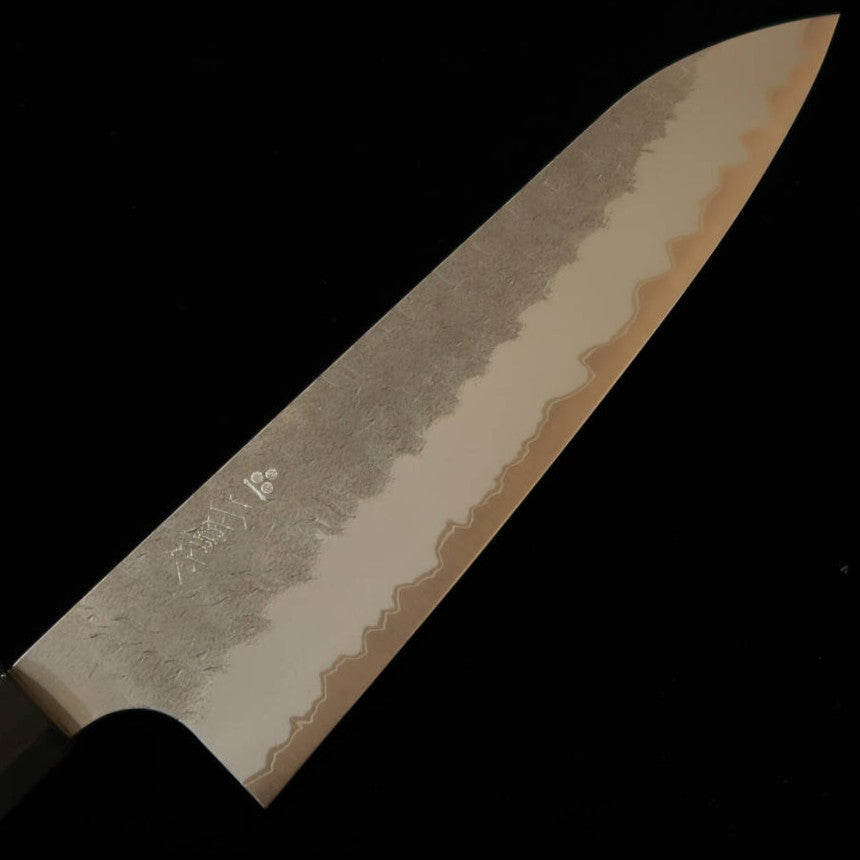 NIGARA Hamono Nigara Gyuto Aogami Super Hammered Wenge Octagonal Handle (210-270mm)