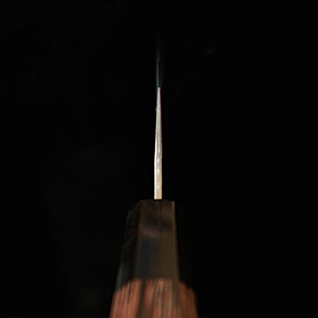 NIGARA Hamono Nigara Gyuto Aogami Super Hammered Wenge Octagonal Handle (210-270mm)