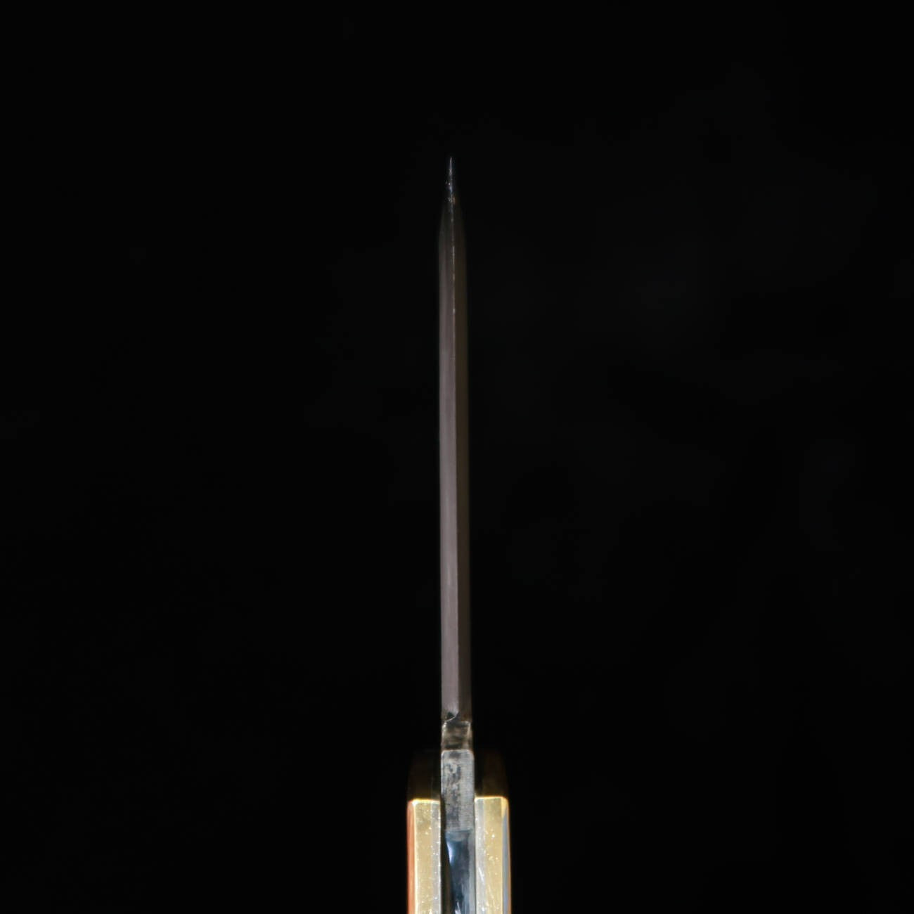 Takeda Cutelaria TAKEDA Bitchu Forjado à Mão por Fumio Inagaki Faca Folder Back Lock Pérola/Dente de Mamute/Favo de Mel