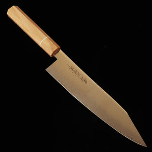 V.ROAD  濃州正恒作 Nosyu Masatsune 切付 VG10 全面ダマスカス 積層強化合板柄 白×白（180/210mm）