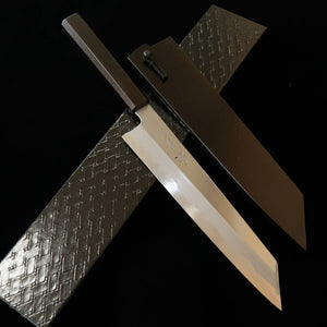 KAGEKIYO White Steel No. 2, Kiritsuke with lacquered octagonal pattern (240mm)