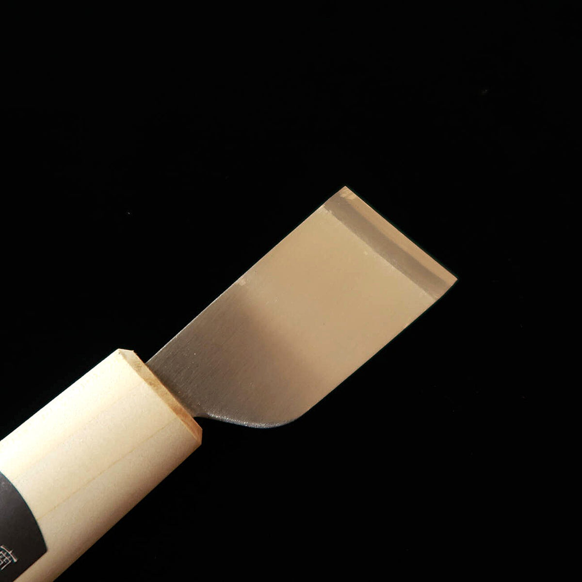 池内刃物 IKEUCHI 皮断包丁 青紙二号 美貴久作 磨き 斜刃 (36mm)
