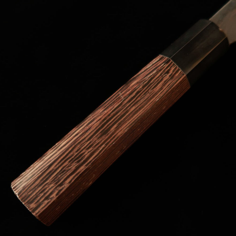 Hatsukokoro Yorokobi SLD Black-finished Gyuto Wenge Handle (240mm)
