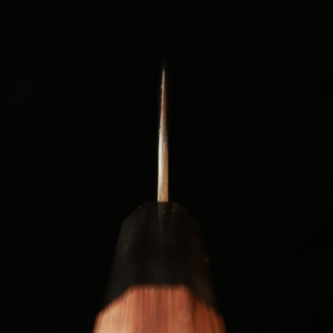 Hatsukokoro Yorokobi SLD Black-finished Gyuto Wenge Handle (240mm)