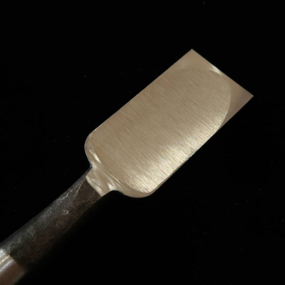 AMENOMA Ouken Oire Nomi Cabo de carvalho vermelho, conjunto de 6 formões (6, 9, 12, 18, 24, 30mm) com estojo de pano