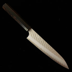 NIGARA Petty, SG2 Migaki Tsuchime, Ebony Monolithic Handle (150mm)