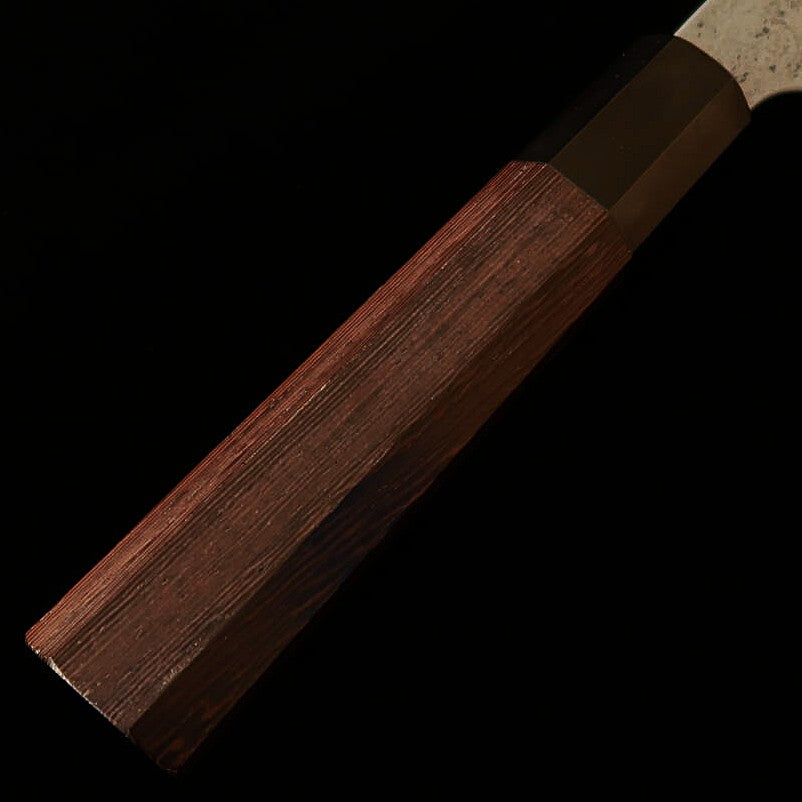 Hatsukokoro Ryusui Aogami No. 2 Nashiji Damascus Gyuto with Wenge Handle (240mm)