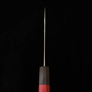 V.ROAD  濃州正恒作 Nosyu Masatsune ペティ VG10 全面ダマスカス 積層強化合板柄 赤×黒（150mm）