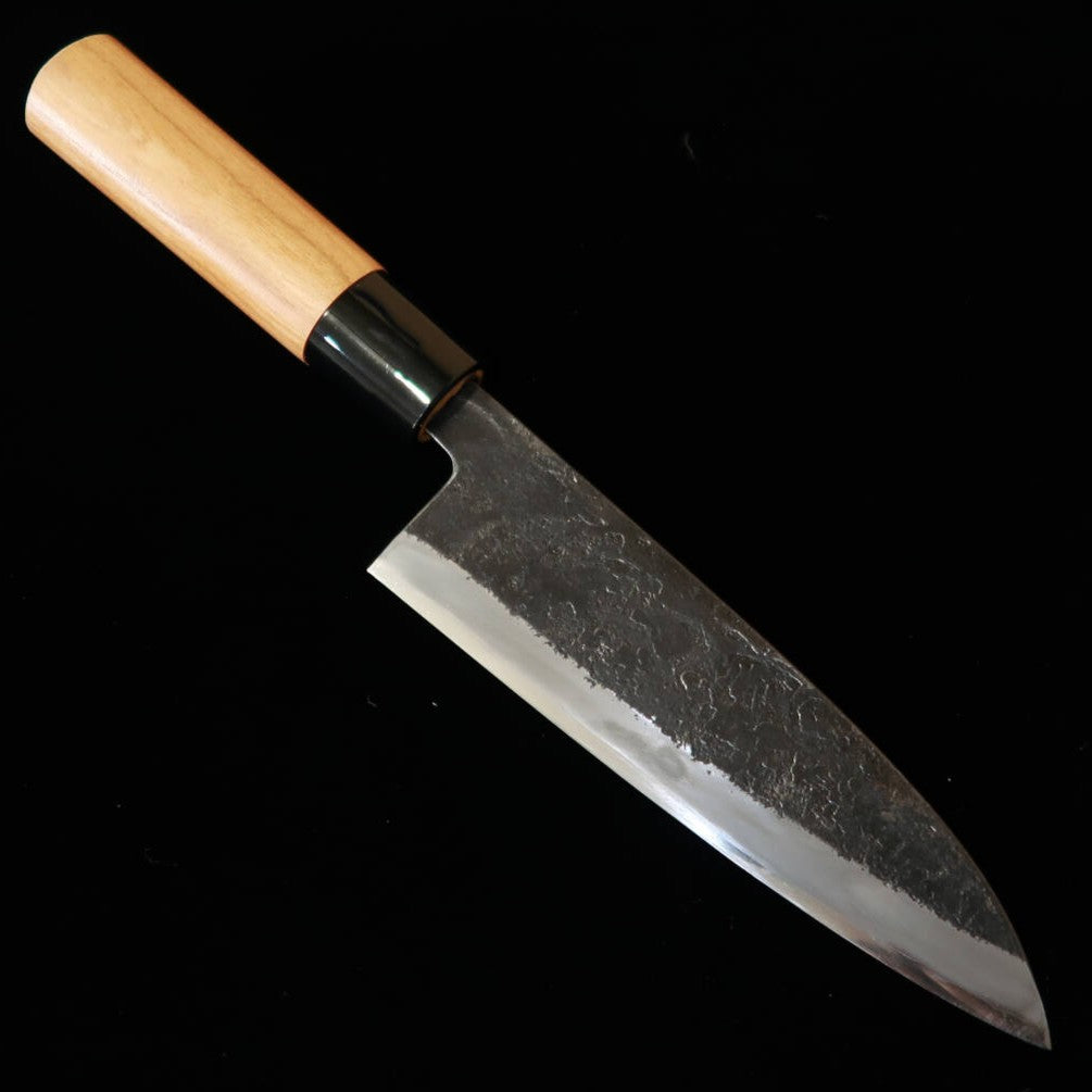 三輪刃物 MIWAHAMONO サバキ包丁 青紙1号ステンレス割込 桜柄 （150mm）