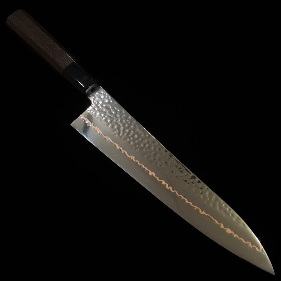 MIURA, Gyuto, SLD, Martelé, Manche octogonal en wengé (210 mm)