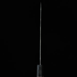 Miura MIURA Gyuto Ryuhyo SG2 Damasco escurecido, cabo octogonal de ébano e búfalo preto (240mm)