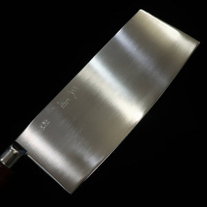 MIURA Faca Chinesa SK Aço Inox Laminado No.500GC Cabo de Compensado Marrom (205mm)