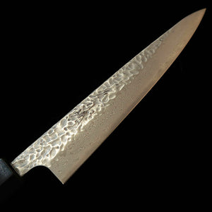 Miura MIURA Petty AUS10 martilleado, Damasco, mango octogonal de nogal (150 mm)